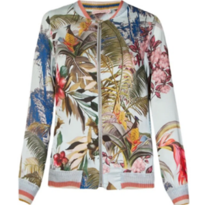 Jaqueta Feminina Estampada  Tropical 3